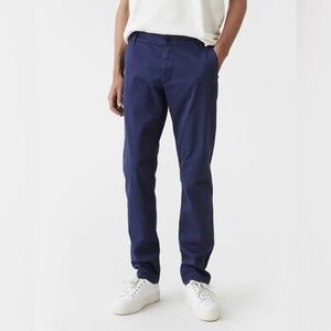 Hope Stockholm Navy Blue Unisex Nash Trouser Chino Pants